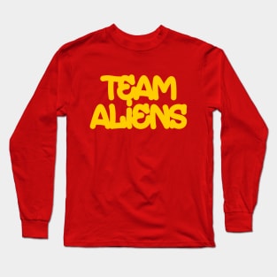 Team Aliens #11 Long Sleeve T-Shirt